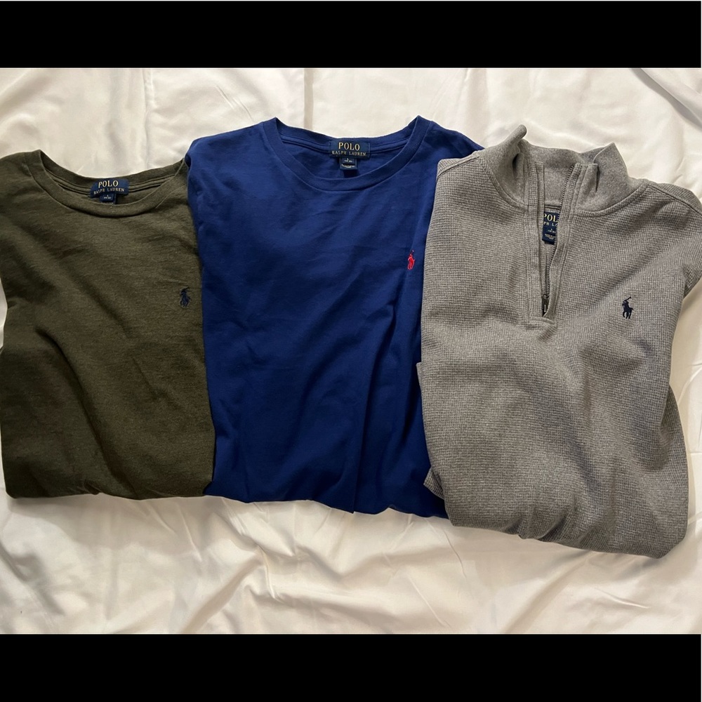Polo long sleeve shirts/thermal
